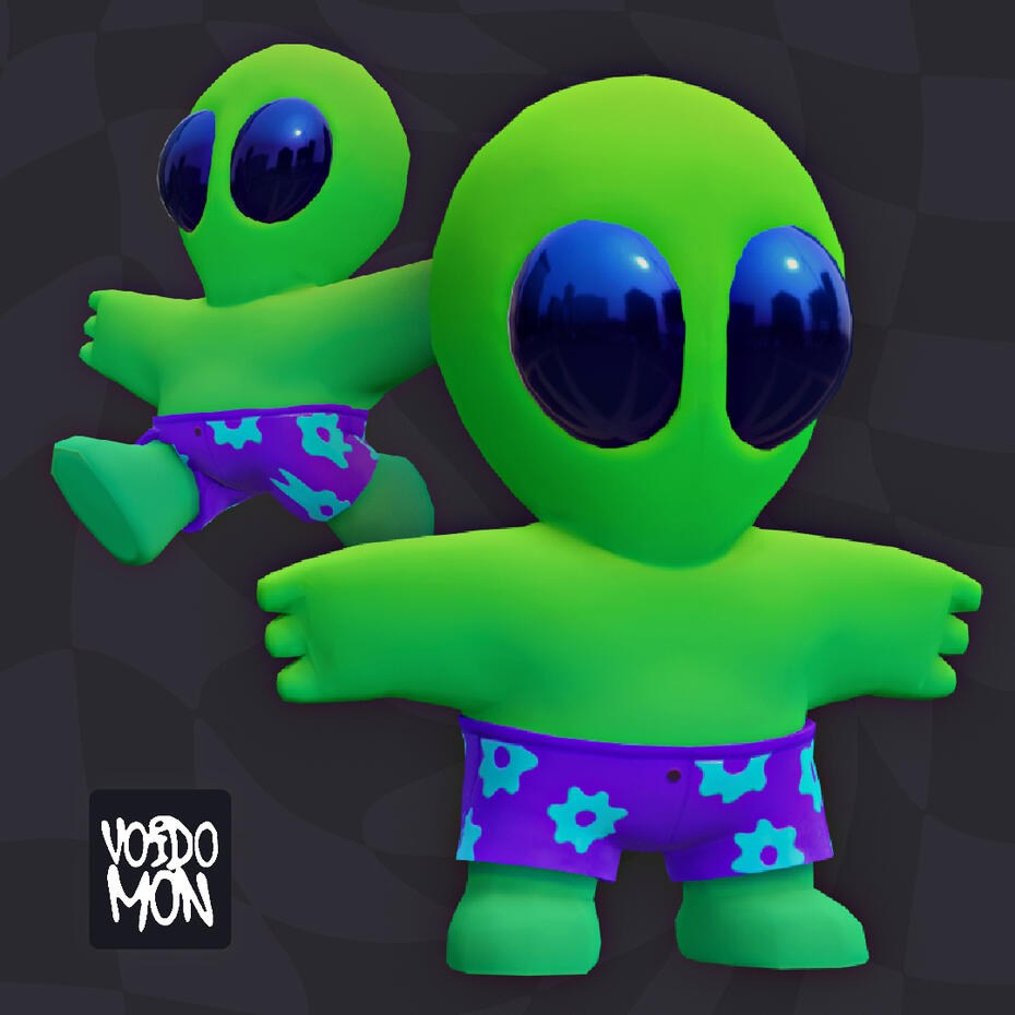 Alien Model &amp; Animations